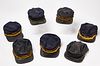 Seven Early Surgeon and Ambulance Caps