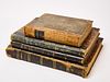Lot of 4 Bound Vols of Newspapers