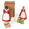 ASSORTED BLACK AMERICANA AUNT JEMIMA / MAMMY TABLE ARTICLES, LOT OF SIX
