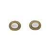 18k Yellow Gold Moonstone Earrings