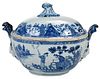 Chinese Export Tureen with Prince of Wales Motif