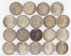 ASSORTED UNITED STATES 1921 MORGAN SILVER DOLLARS, LOT OF 19