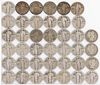 ASSORTED UNITED STATES SILVER QUARTERS, LOT OF 40