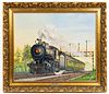 NEW YORK CENTRAL AND HUDSON RIVER RAILROAD LOCOMOTIVE PAINTING