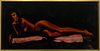 Burke Tyree's "Reclining Nude" Original Oil on Velvet