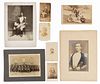 ASSORTED CIVIL WAR AND MEN IN UNIFORM PHOTOGRAPHS, LOT OF EIGHT