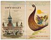 VINTAGE SCANDINAVIAN TRAVEL POSTERS, LOT OF TWO 