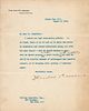 Theodore Roosevelt Typed Letter Signed as President on Navy