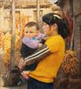 Wen Zin Zhang, oil on canvas
