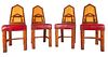 Four Thomas Molesworth Chairs