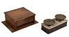 ASSORTED COUNTRY STORE COUNTER-TOP ARTICLES, LOT OF TWO