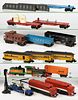 ASSORTED AMERICAN FLYER / LIONEL TRAINS AND ACCESSORIES, LOT OF 20