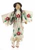 Sioux Whimsical Beaded Hide Doll Mid-20th C.