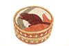 C. 1950 Chippewa / Ojibwa Porcupine Quilled Box
