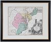John Baptiste Homann - Map of Virginia and Maryland