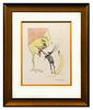 Salvador Dali- Original Lithograph "Picasso: A ticket for Glory"