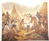 Howard Terpning Limited Ed. Litho "The Feast" 1994
