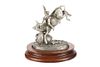 Don Polland Limited Ed. "Bull Rider" Fine Pewter