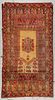Antique Ghiordes Prayer Rug, 19th C: 3'10'' x 7'1'', 118 x 217 cm