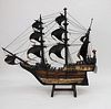 Mayflower Wooden Ship Model.