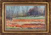 William Bartsch, Oil on Canvas, Autumn Meadow