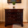 George III Mahogany Incurved Chest of Drawers
