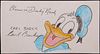 Carl Barks and Clarence Nash: Donald Duck