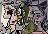 Josef Levi, (American, b. 1938), Still Life with Lichtenstein and Picasso, 1984