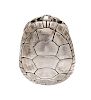 A Sterling Silver "Tuffy Turtle" Brooch, Kieselstein Cord, 1996, 18.60 dwts.