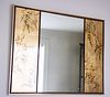 H. Vanderhill For LaBarge (American) Chinoiserie Triptych Mirror, 1979, H 34'' W 44''