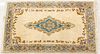 Kerman Persian Oriental Carpet C. 1960, W 3'' L 5''