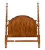 Drexel Carved Mahogany Four Poster Bed