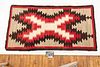 Navajo Handwoven Wool Rug/blanket, C. Early To Mid 20th C., W 38'' L 68.5''