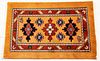 Persian Tabriz Handwoven Wool Rug, C. 2000, W 2' 3'' L 3' 5''