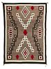 A Navajo storm pattern variant rug