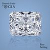 NO-RESERVE LOT: 1.73 ct, E/VVS1, Radiant cut GIA Graded Diamond. Appraised Value: $58,000 