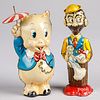Two Marx tin lithograph character toys