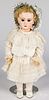 French Jumeau bisque head doll