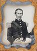 Civil War Officer Half-Plate Tintype