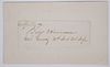 BENJAMIN HARRISON Civil War Signature