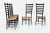 Otto Gerdau, Ladderback Dining Chairs (6)