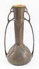 Art Nouveau Tall Bronze Vase