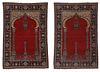 Pair of Tehran Prayer Rugs