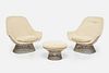 Warren Platner, Easy Chairs and Ottoman (3)