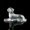 Lalique Crystal Figure, Labrador Female