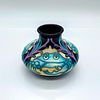 Moorcroft Pottery Blue Crab Vase