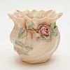 Belleek Pottery Porcelain Cache Vase