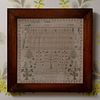 Two English Needlework Samplers, One Signed Anne Riddell, October 18, 1837; the other Indistinctly Signed