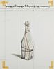 Christo "Wrapped Champagne Bottle" Collage 2000