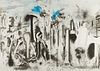 Jim Dine "The Sky In Madison, WI" Lithograph 2004